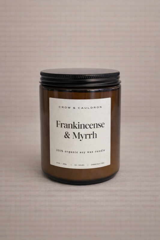 Frankincense and Myrrh 8oz Candle