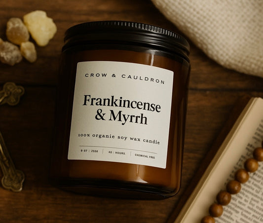 Frankincense and Myrrh 8oz Candle