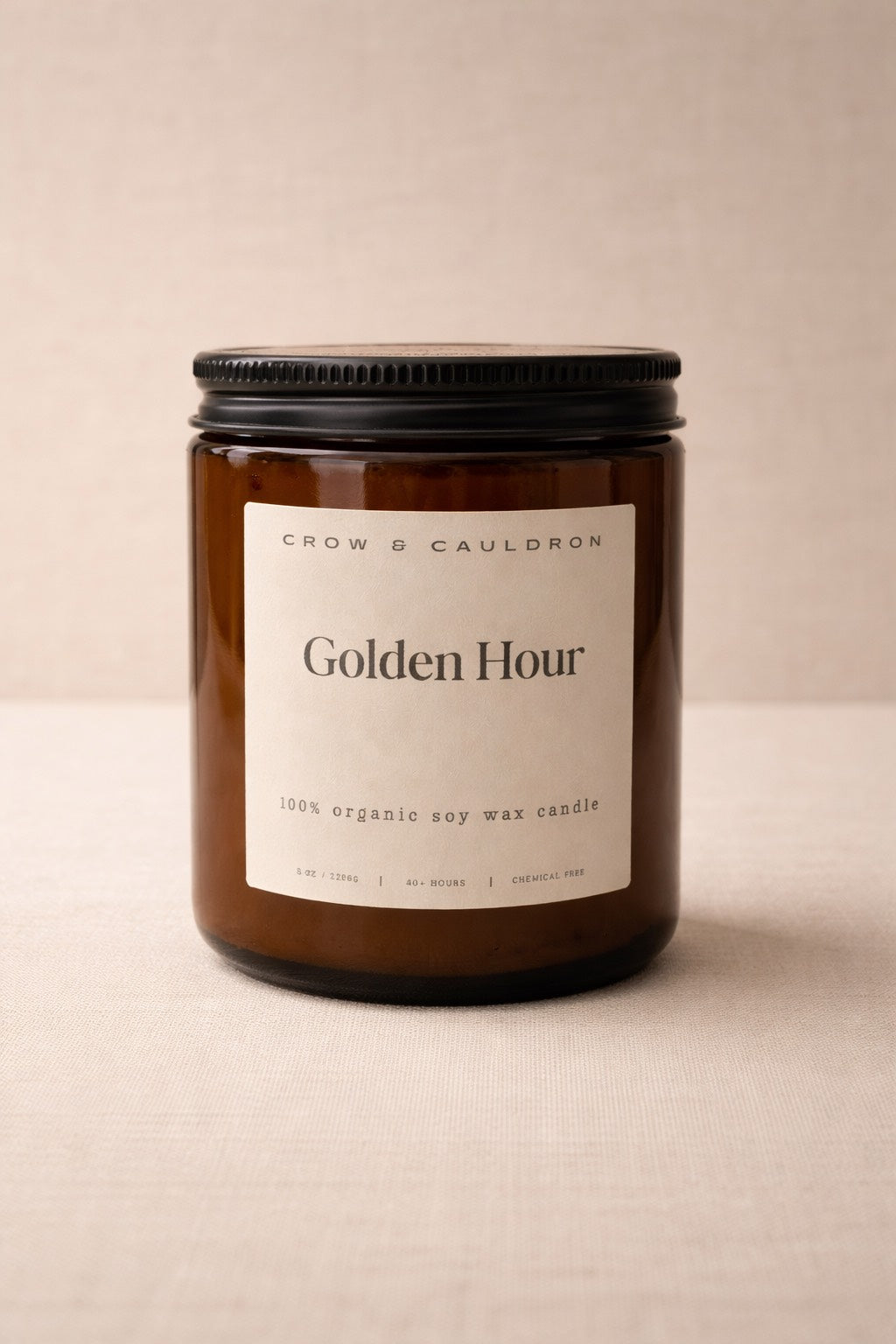 Golden Hour 8oz Candle