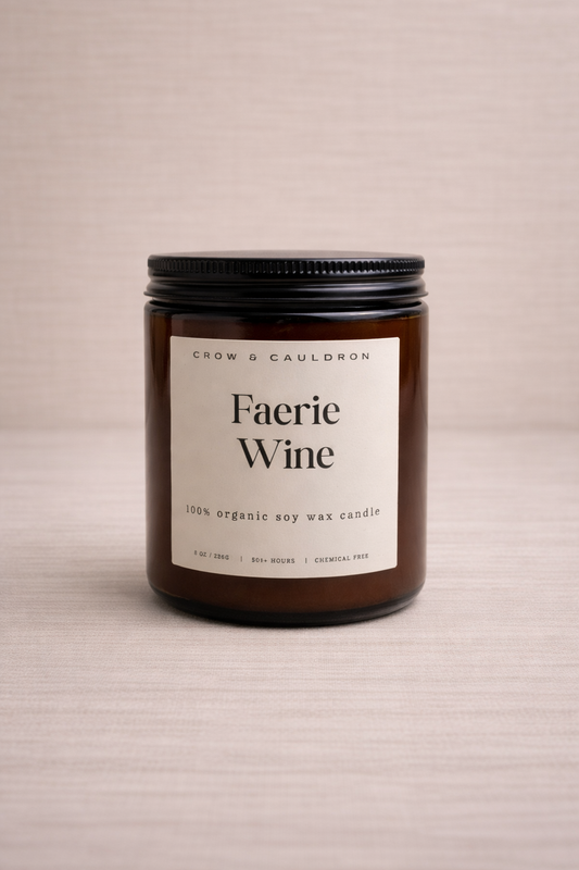 Faerie Wine 8oz Candle