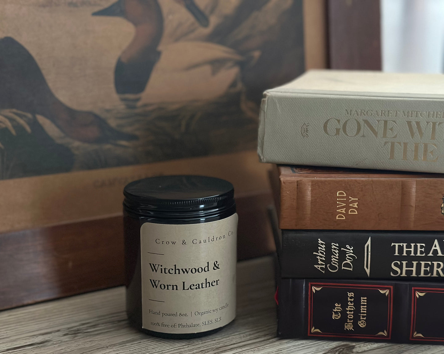 Witchwood and Worn Leather 8oz